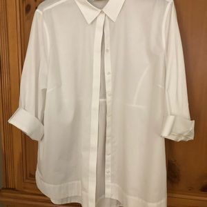 Chico’s Ladies Tunic style button down blouse.